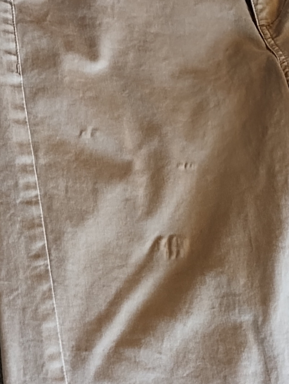 Everlane Wide-Leg Chinos Women's Size 2 High Waist Neutral Toasted Coconut Tan - Picture 7 of 7